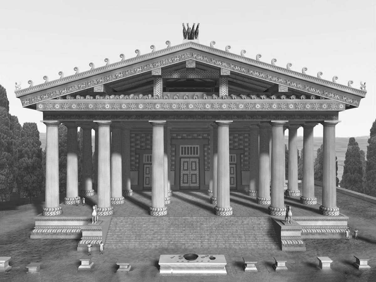 Temple of Jupiter Optimus Maximus Italic Style