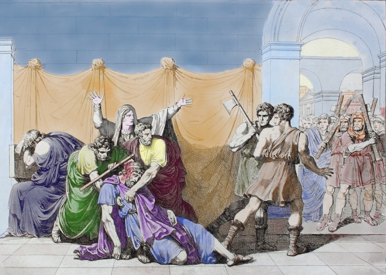 Lucius Tarquinius Priscus assassinated
