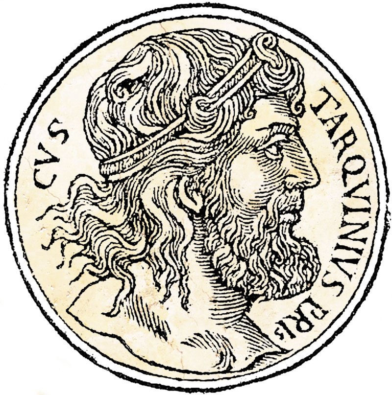 Medallion of Lucius Tarquinius Priscus