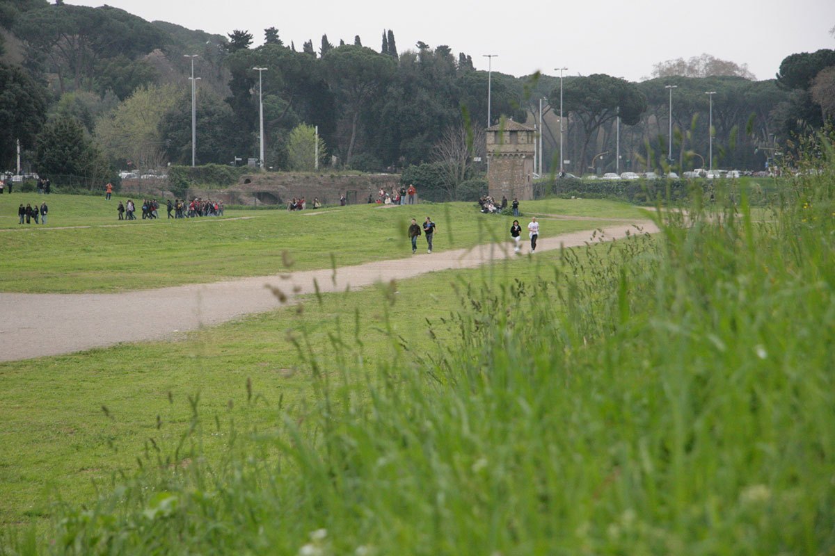 The Murcia Valley, site of the Circus Maximus, today