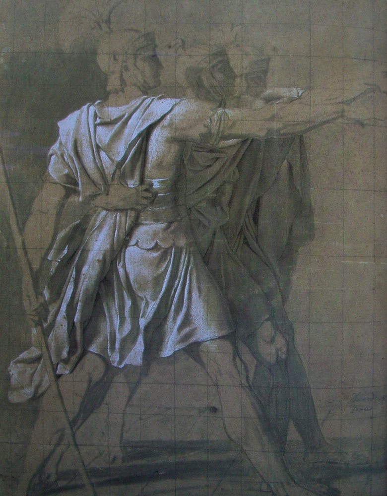 Study for the Oath of the Horatii