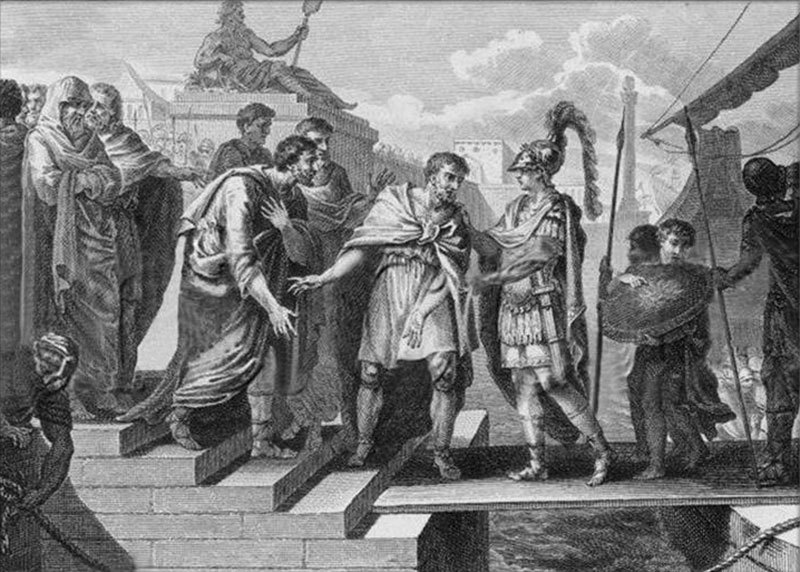 Pyrrhus arrives at Tarrentum