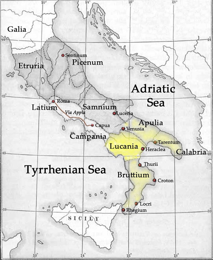 Southern Italy Pre-Pyrrhic War Cities