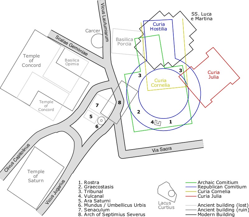 Curia Julia location