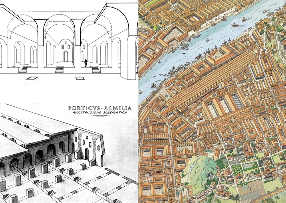 Imagini pentru Porticus Aemilia