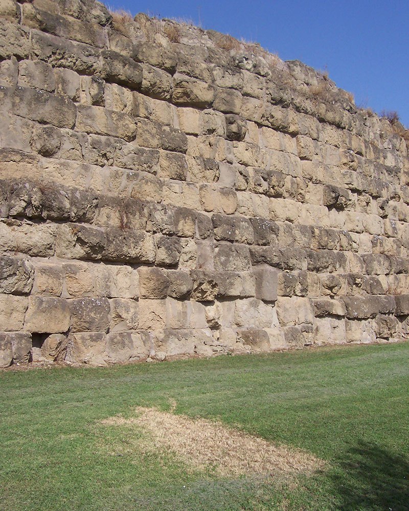 Remnant of the Servian Wall as it looks today