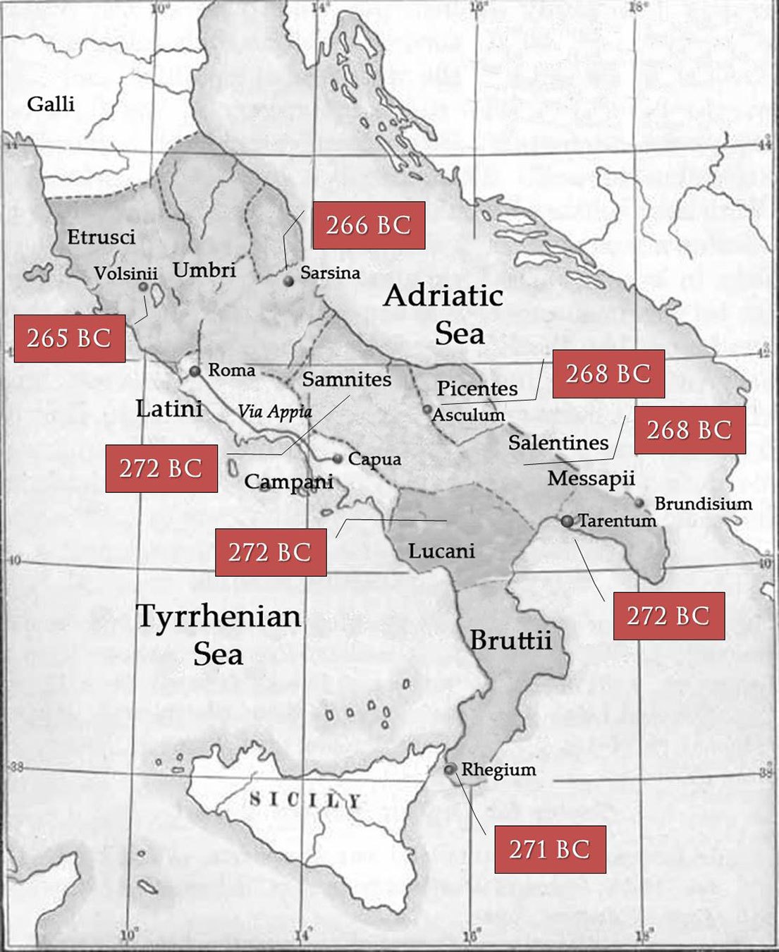 Rome Takes Italy. Post-Pyrrhic War